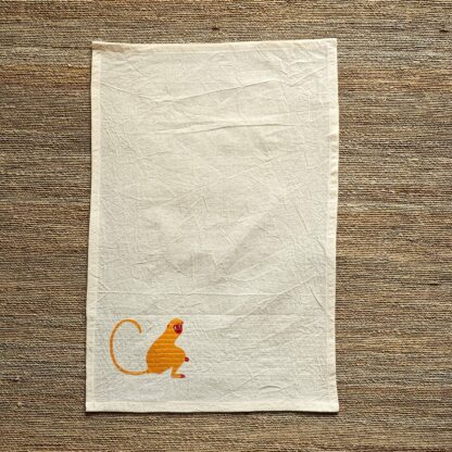Calyz Indian Monkey Tea towel - Image 4